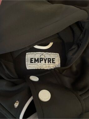 Empyre Black crew Hoodie Jacket